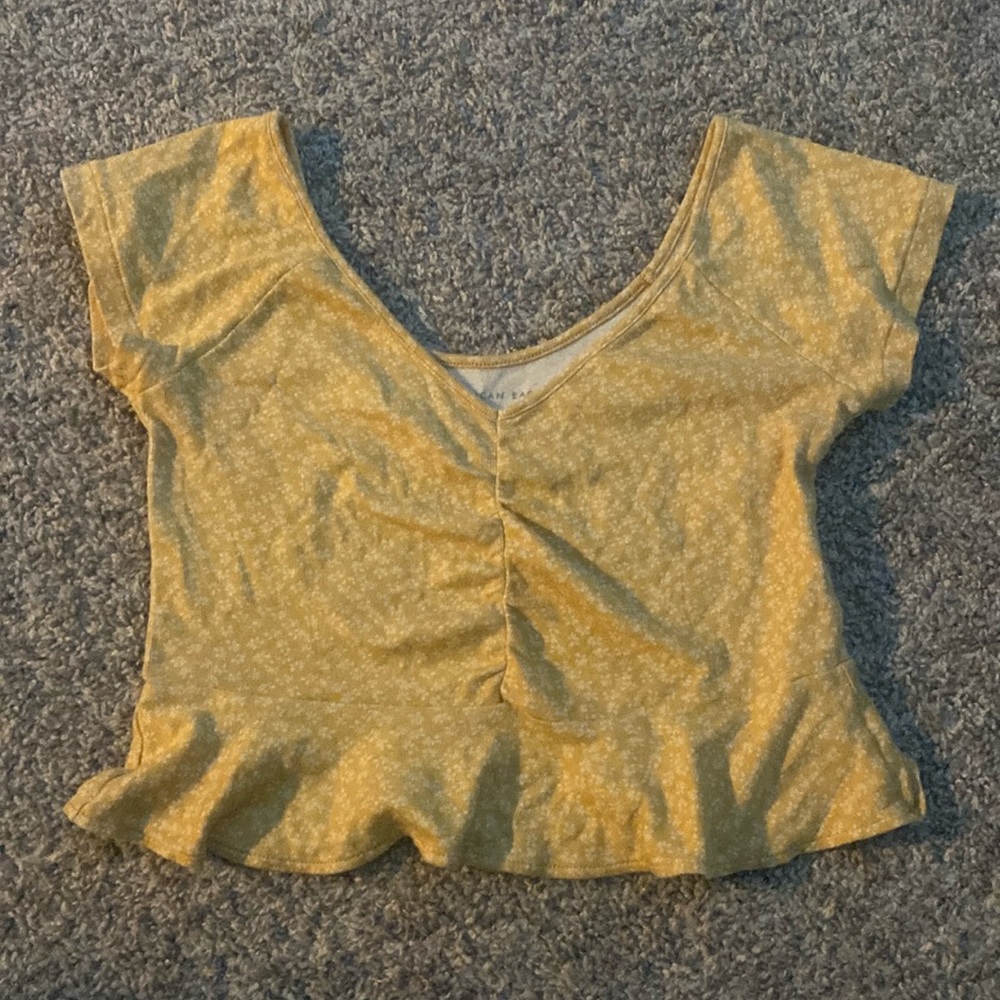 American Eagle Flowy Too Blouse Small